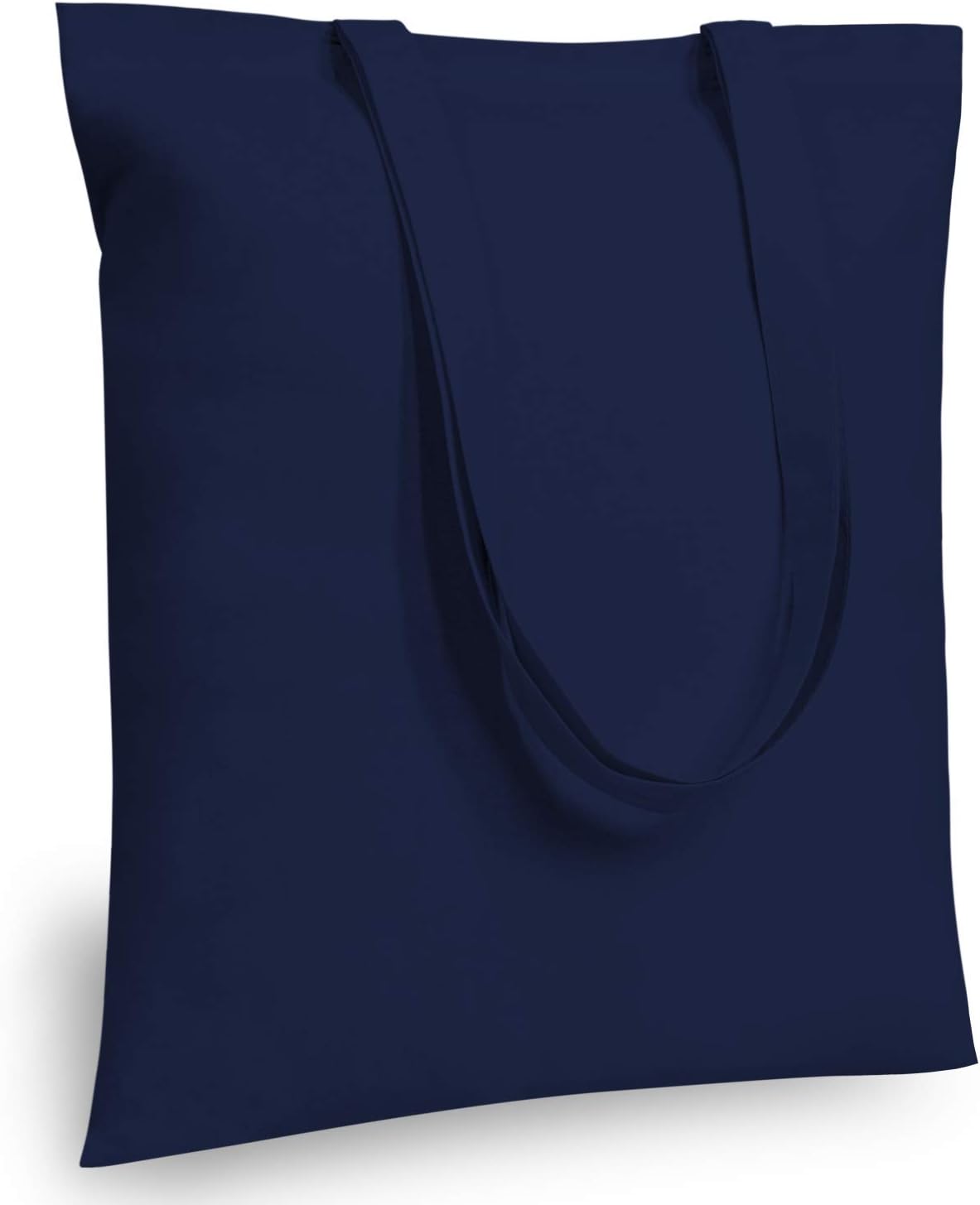 TOPDesign 3 | 6 | 12 | 24 | 48 | 192 Pack Economical Cotton Tote Bags, Lightweight Medium Reusable Grocery Shopping Cloth Bags, Suitable for DIY, Advertising, Promotion, Gift, Activity (3-Pack)