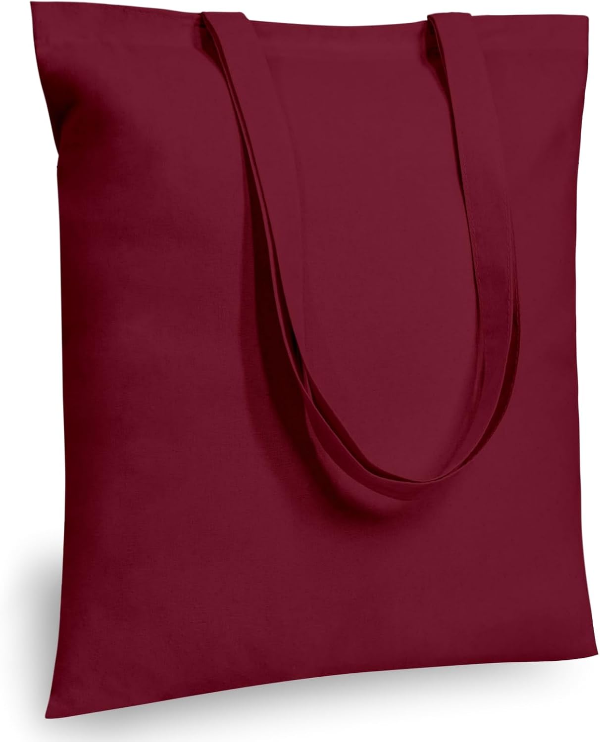 TOPDesign 3 | 6 | 12 | 24 | 48 | 192 Pack Economical Cotton Tote Bags, Lightweight Medium Reusable Grocery Shopping Cloth Bags, Suitable for DIY, Advertising, Promotion, Gift, Activity (3-Pack)