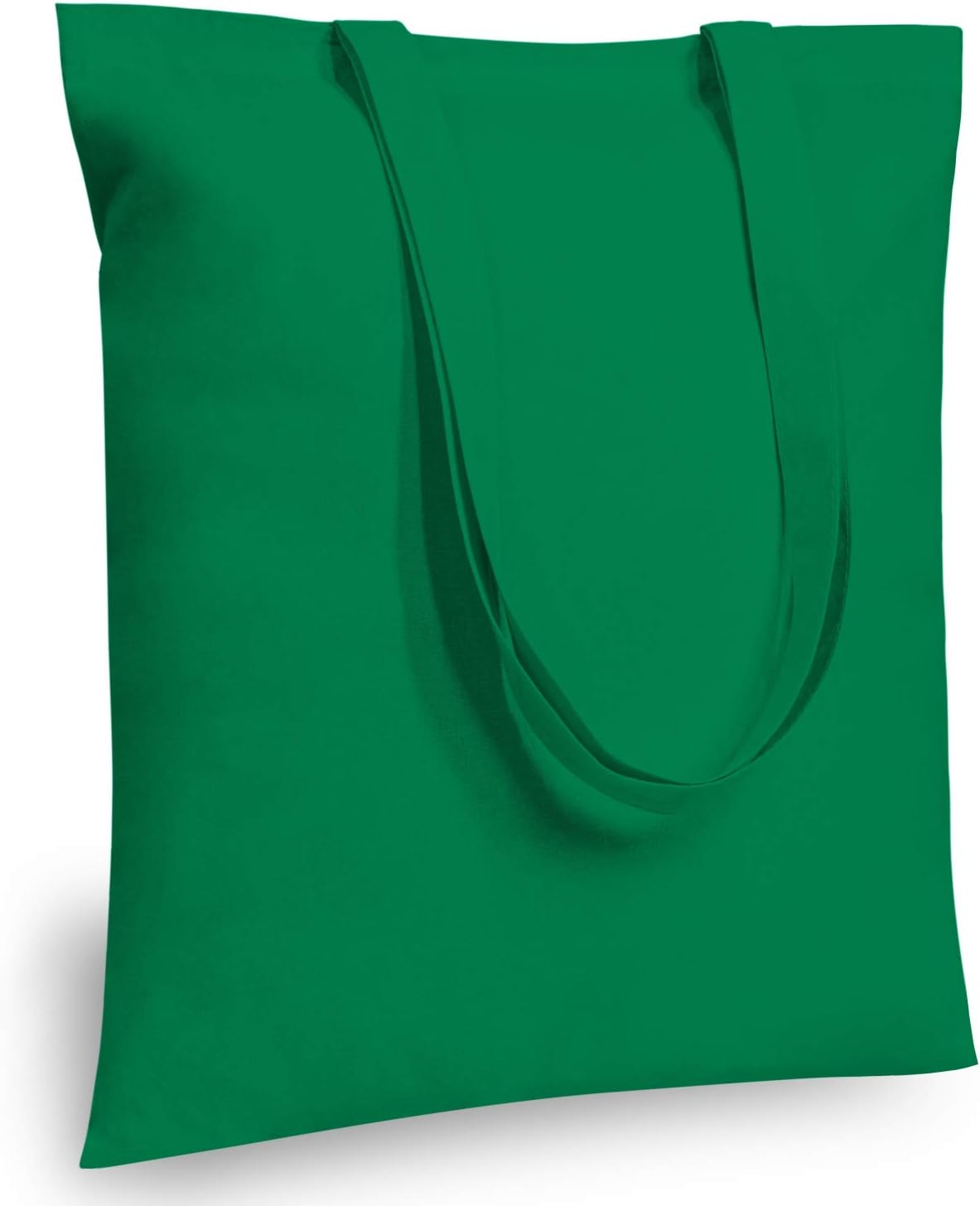 TOPDesign 10-Pack Economical 11.8"x13" Cotton Tote Bags, Lightweight Small Reusable Grocery Shopping Cloth Bags, Suitable for DIY, Advertising, Promotion, Gift, Activity