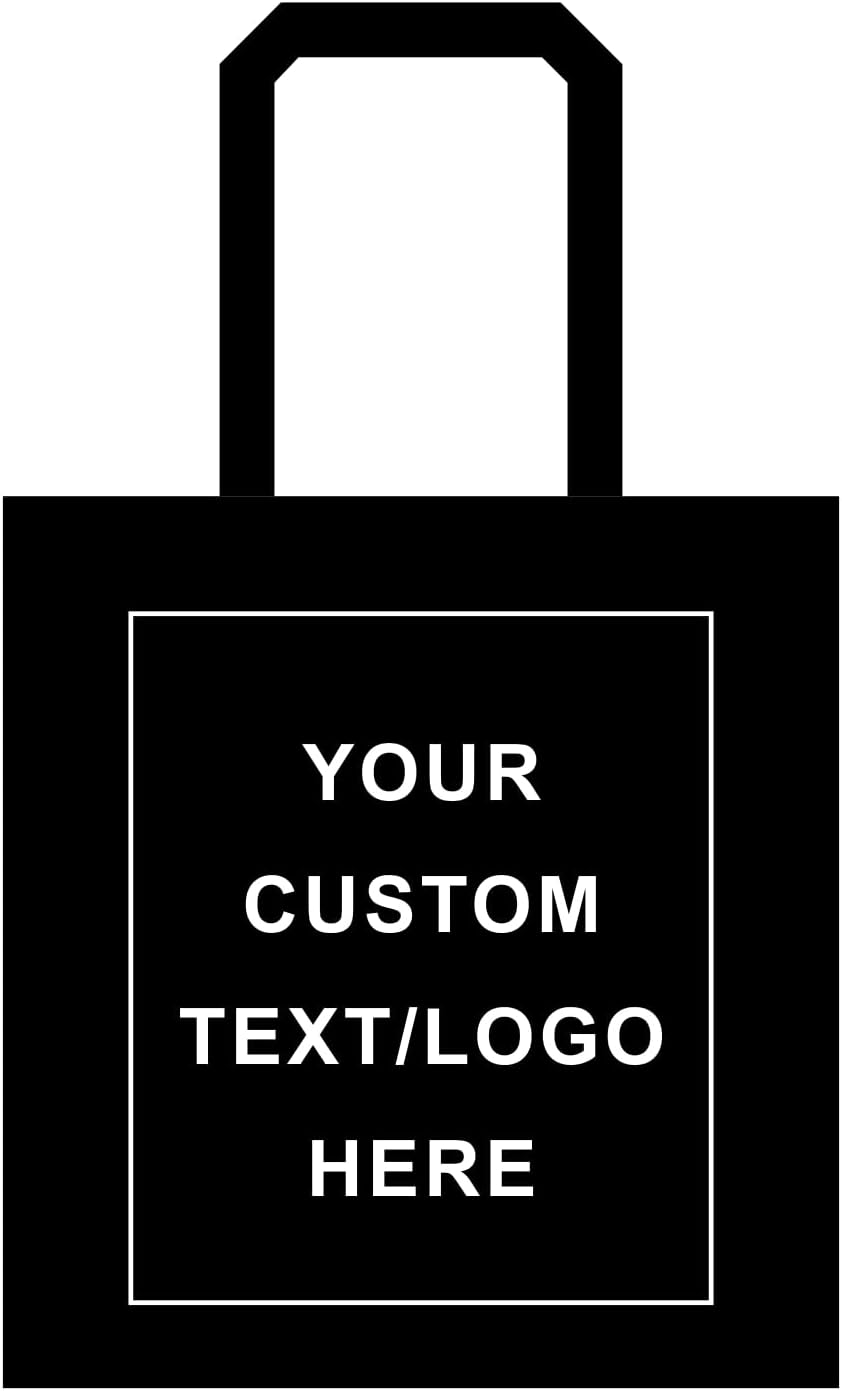 TOPDesign 3 | 6 | 12 | 24 | 48 | 192 Pack Economical Cotton Tote Bags, Lightweight Medium Reusable Grocery Shopping Cloth Bags, Suitable for DIY, Advertising, Promotion, Gift, Activity (3-Pack)