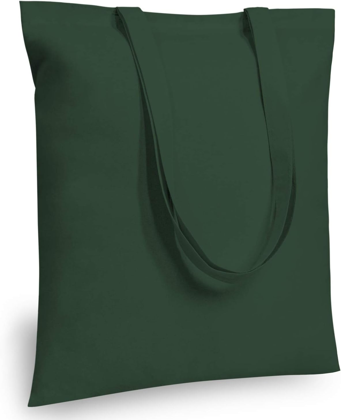 TOPDesign 3 | 6 | 12 | 24 | 48 | 192 Pack Economical Cotton Tote Bags, Lightweight Medium Reusable Grocery Shopping Cloth Bags, Suitable for DIY, Advertising, Promotion, Gift, Activity (3-Pack)