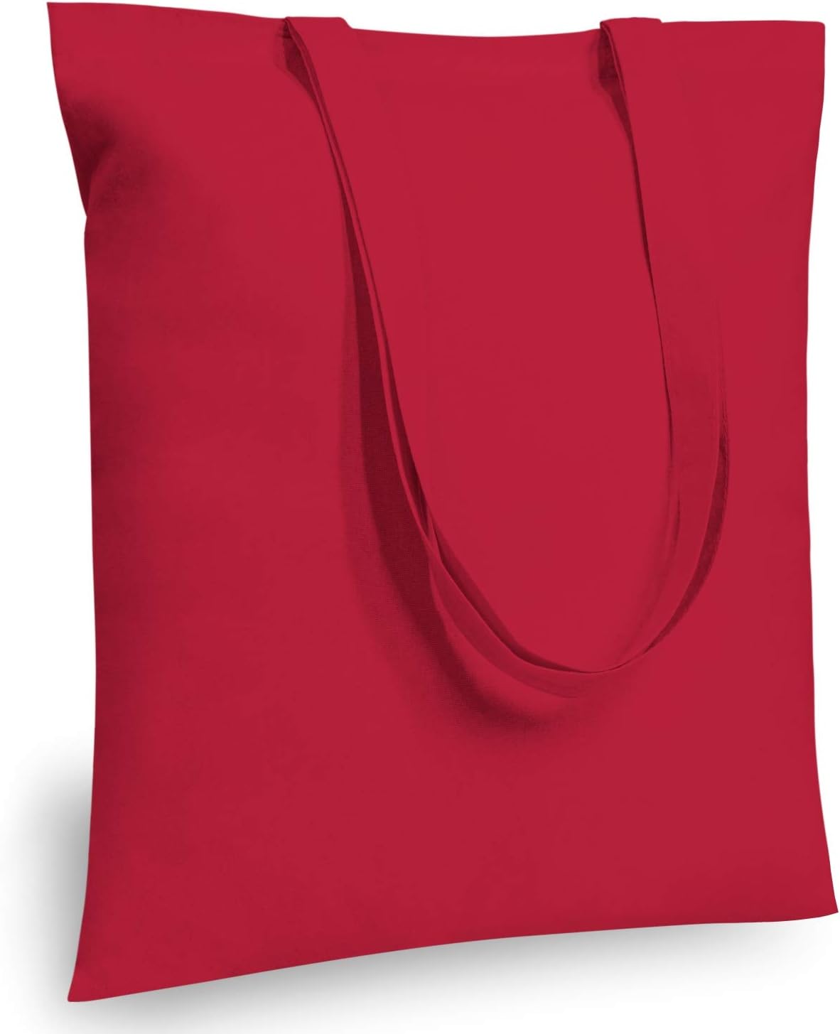 TOPDesign 3 | 6 | 12 | 24 | 48 | 192 Pack Economical Cotton Tote Bags, Lightweight Medium Reusable Grocery Shopping Cloth Bags, Suitable for DIY, Advertising, Promotion, Gift, Activity (3-Pack)