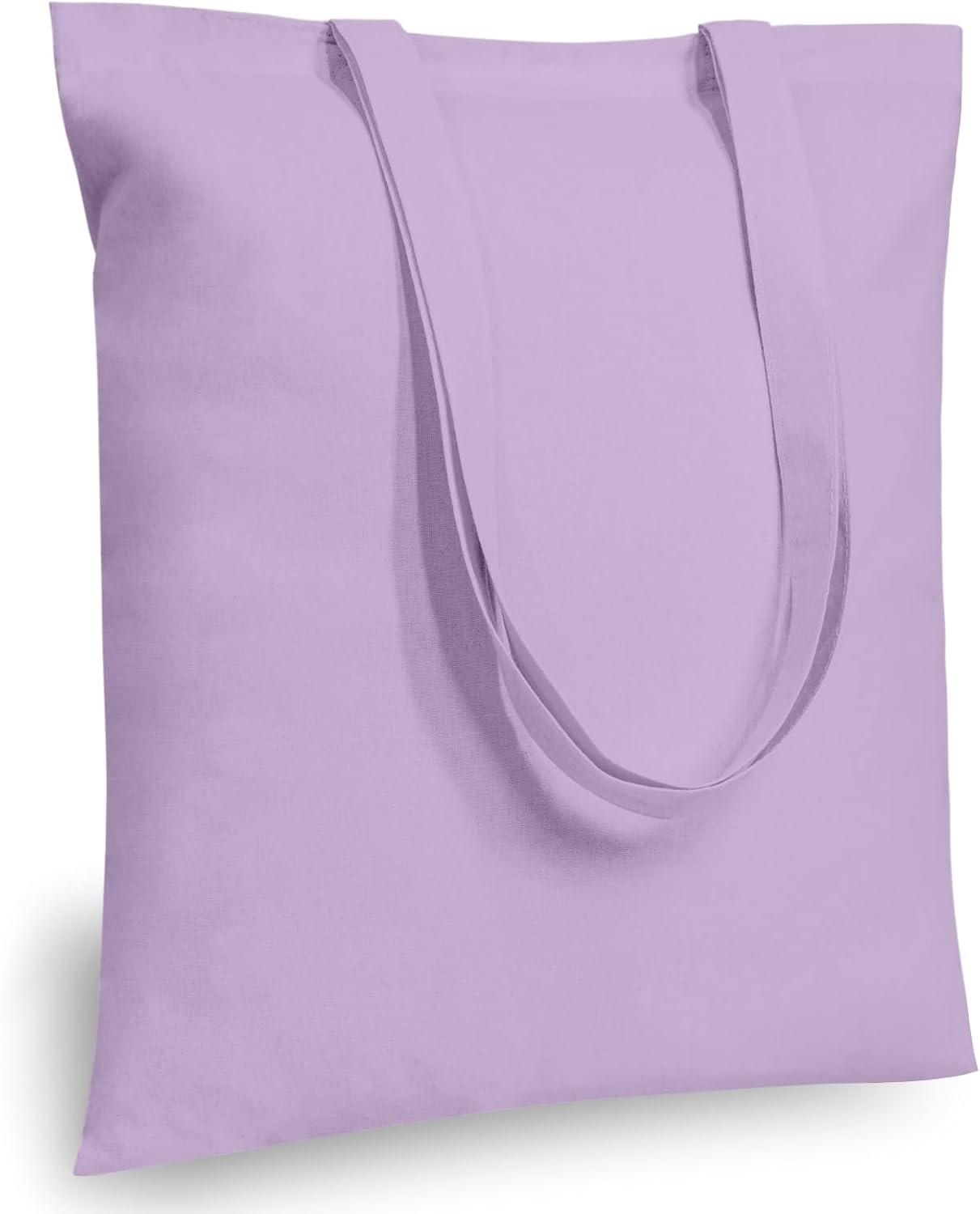 TOPDesign 3 | 6 | 12 | 24 | 48 | 192 Pack Economical Cotton Tote Bags, Lightweight Medium Reusable Grocery Shopping Cloth Bags, Suitable for DIY, Advertising, Promotion, Gift, Activity (3-Pack)
