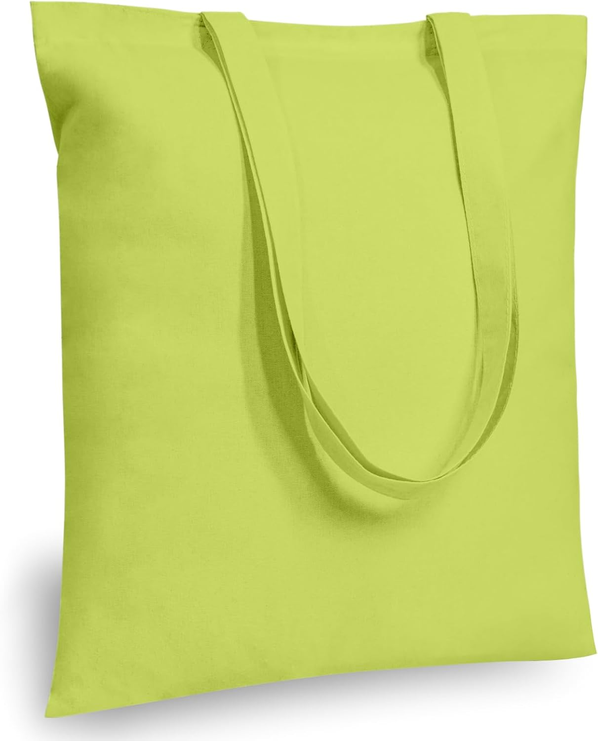 TOPDesign 3 | 6 | 12 | 24 | 48 | 192 Pack Economical Cotton Tote Bags, Lightweight Medium Reusable Grocery Shopping Cloth Bags, Suitable for DIY, Advertising, Promotion, Gift, Activity (3-Pack)
