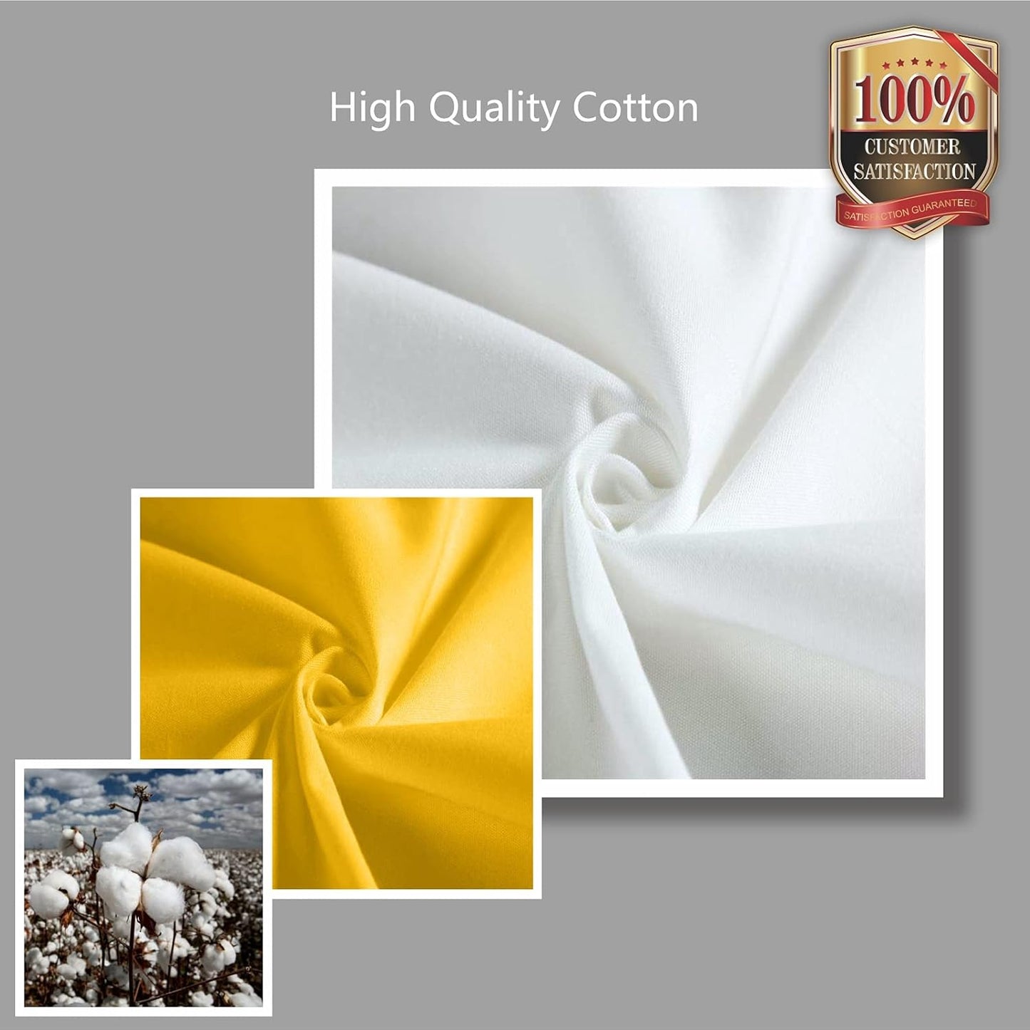 TOPDesign 1 | 3 | 6 | 12 | 24 Pack Super Strong Large 12oz Cotton Canvas Tote Bag, Reusable Grocery Shopping Cloth Bag, Fashionable Two-Tone Tote for Crafts, DIY Your Creative Designs (Pack of 1)