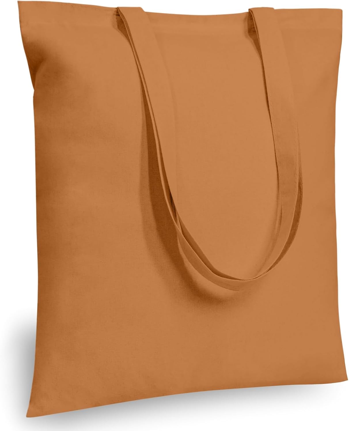 TOPDesign 3 | 6 | 12 | 24 | 48 | 192 Pack Economical Cotton Tote Bags, Lightweight Medium Reusable Grocery Shopping Cloth Bags, Suitable for DIY, Advertising, Promotion, Gift, Activity (3-Pack)