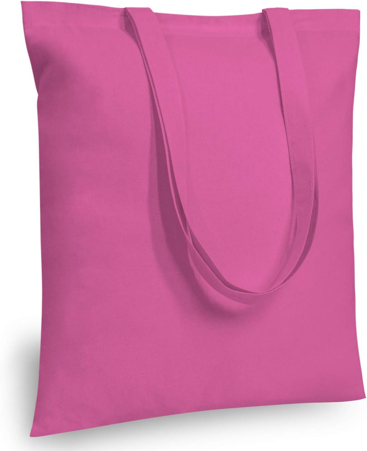 TOPDesign 3 | 6 | 12 | 24 | 48 | 192 Pack Economical Cotton Tote Bags, Lightweight Medium Reusable Grocery Shopping Cloth Bags, Suitable for DIY, Advertising, Promotion, Gift, Activity (3-Pack)
