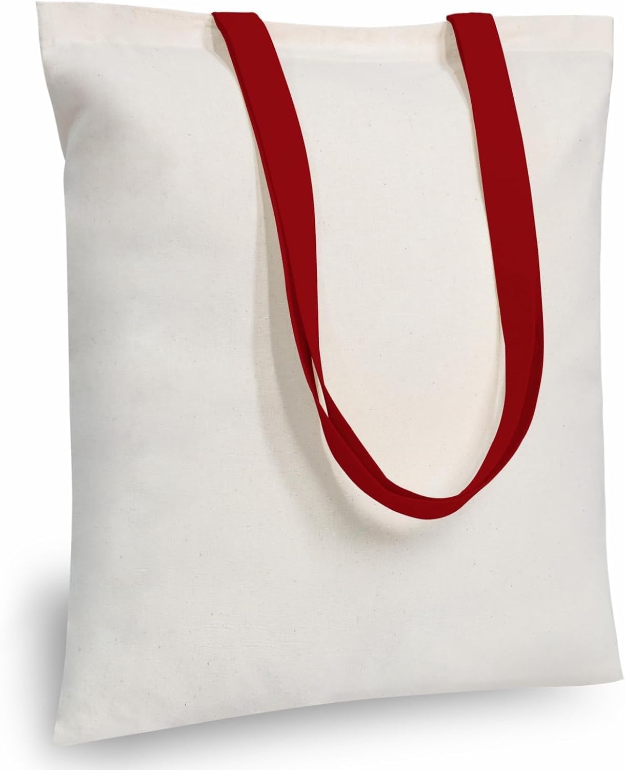 TOPDesign 3 | 6 | 12 | 24 | 48 | 192 Pack Economical Cotton Tote Bags, Lightweight Medium Reusable Grocery Shopping Cloth Bags, Suitable for DIY, Advertising, Promotion, Gift, Activity (3-Pack)