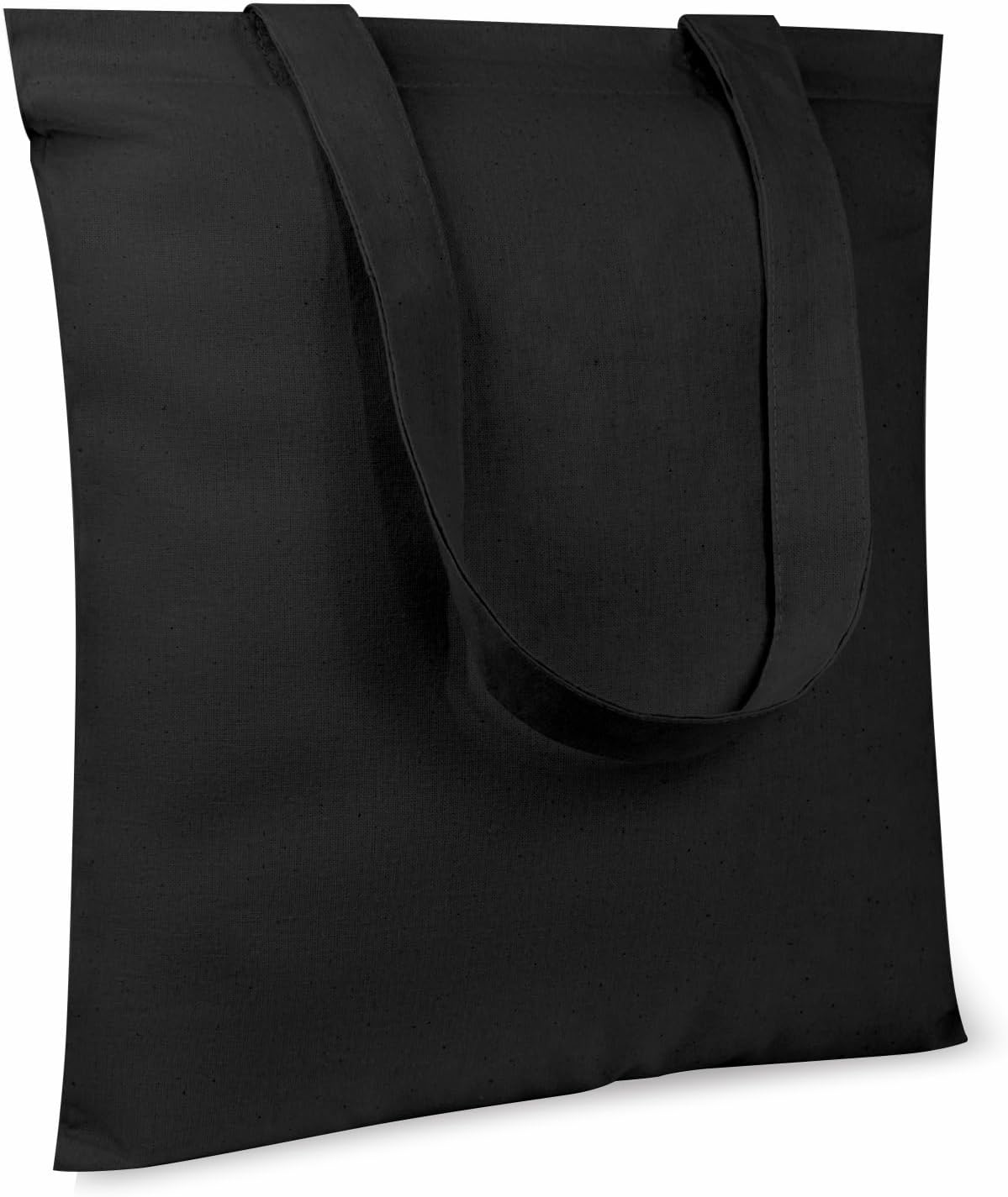 TOPDesign 3 | 6 | 12 | 24 | 48 | 192 Pack Economical Cotton Tote Bags, Lightweight Medium Reusable Grocery Shopping Cloth Bags, Suitable for DIY, Advertising, Promotion, Gift, Activity (3-Pack)