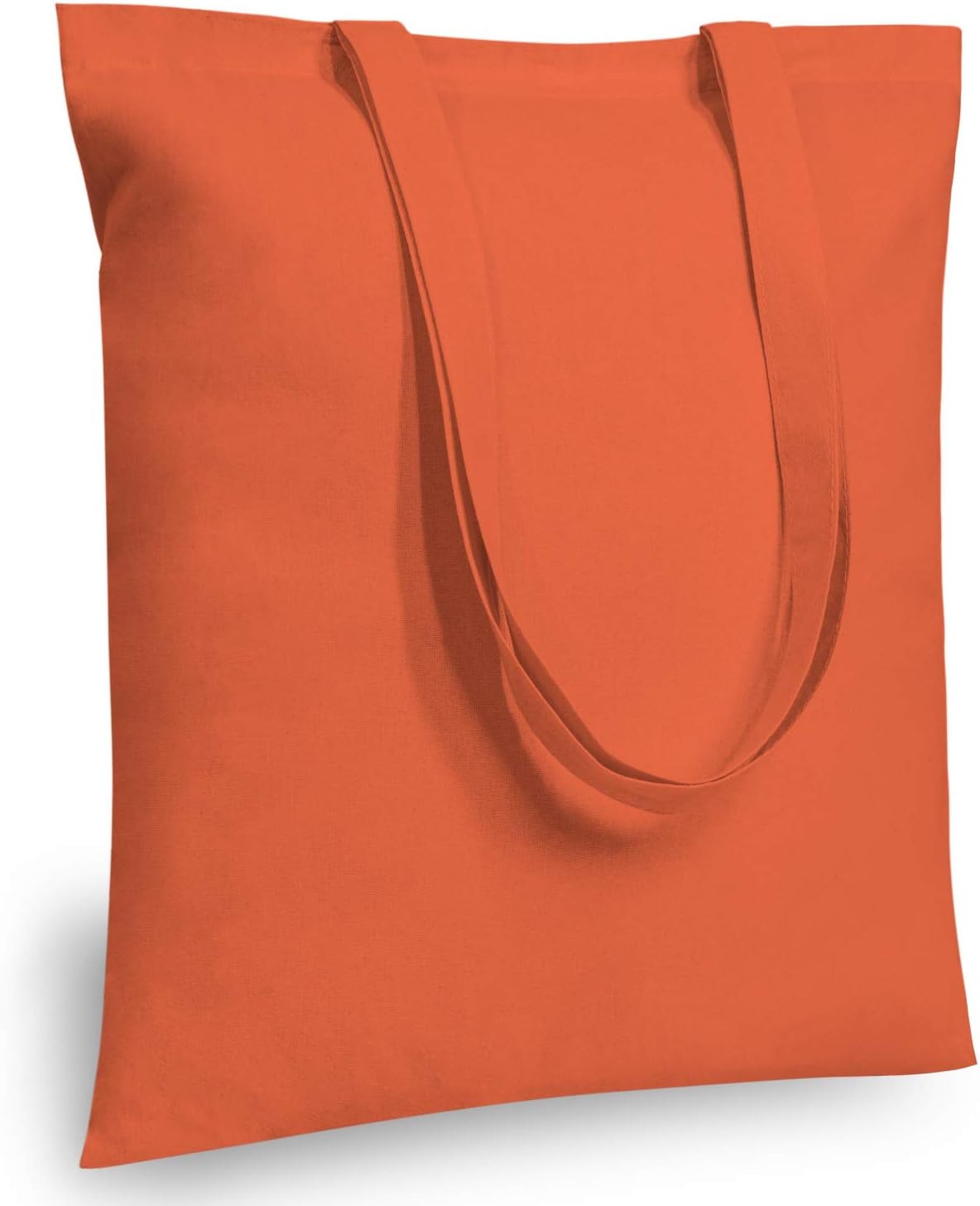 TOPDesign 3 | 6 | 12 | 24 | 48 | 192 Pack Economical Cotton Tote Bags, Lightweight Medium Reusable Grocery Shopping Cloth Bags, Suitable for DIY, Advertising, Promotion, Gift, Activity (3-Pack)
