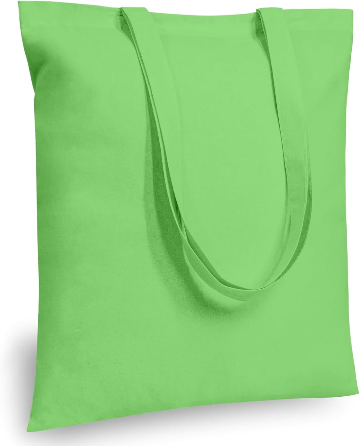 TOPDesign 3 | 6 | 12 | 24 | 48 | 192 Pack Economical Cotton Tote Bags, Lightweight Medium Reusable Grocery Shopping Cloth Bags, Suitable for DIY, Advertising, Promotion, Gift, Activity (3-Pack)