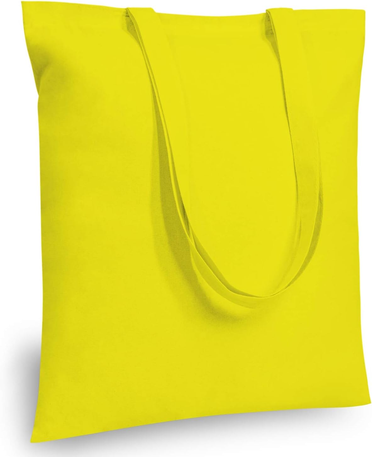 TOPDesign 3 | 6 | 12 | 24 | 48 | 192 Pack Economical Cotton Tote Bags, Lightweight Medium Reusable Grocery Shopping Cloth Bags, Suitable for DIY, Advertising, Promotion, Gift, Activity (3-Pack)