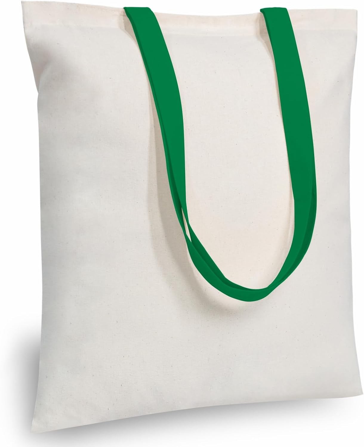 TOPDesign 10-Pack Economical 11.8"x13" Cotton Tote Bags, Lightweight Small Reusable Grocery Shopping Cloth Bags, Suitable for DIY, Advertising, Promotion, Gift, Activity