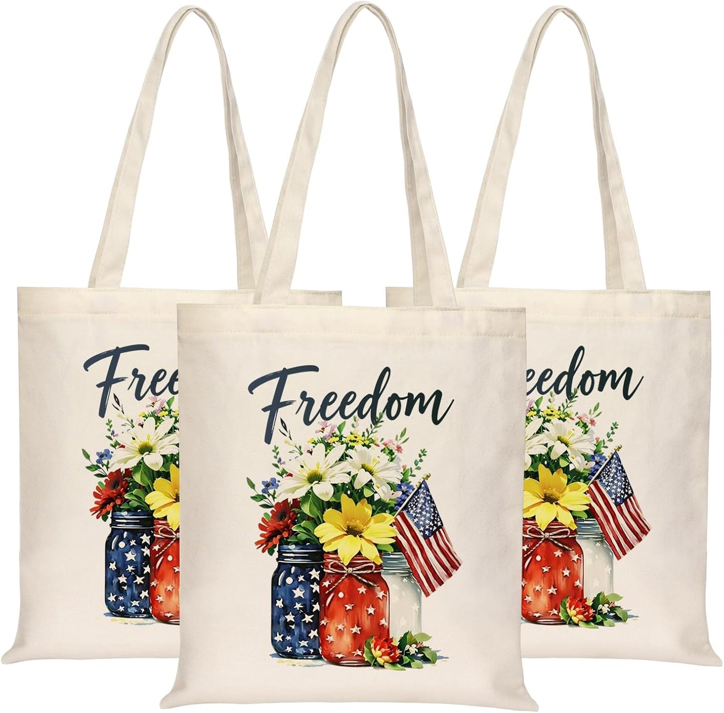 Canvas Tote Bag with Zipper for Women, Halloween Trick or Treat Bags Bulk | 13.8" x 15.3" Fashionable Two-Tone Cotton Tote Bag for Crafts, DIY Your Creative Designs