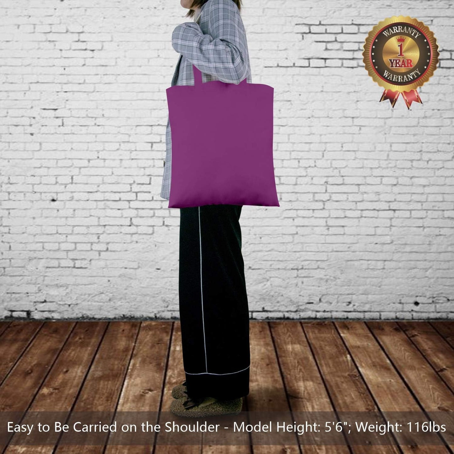 TOPDesign 3 | 6 | 12 | 24 | 48 | 192 Pack Economical Cotton Tote Bags, Lightweight Medium Reusable Grocery Shopping Cloth Bags, Suitable for DIY, Advertising, Promotion, Gift, Activity (3-Pack)