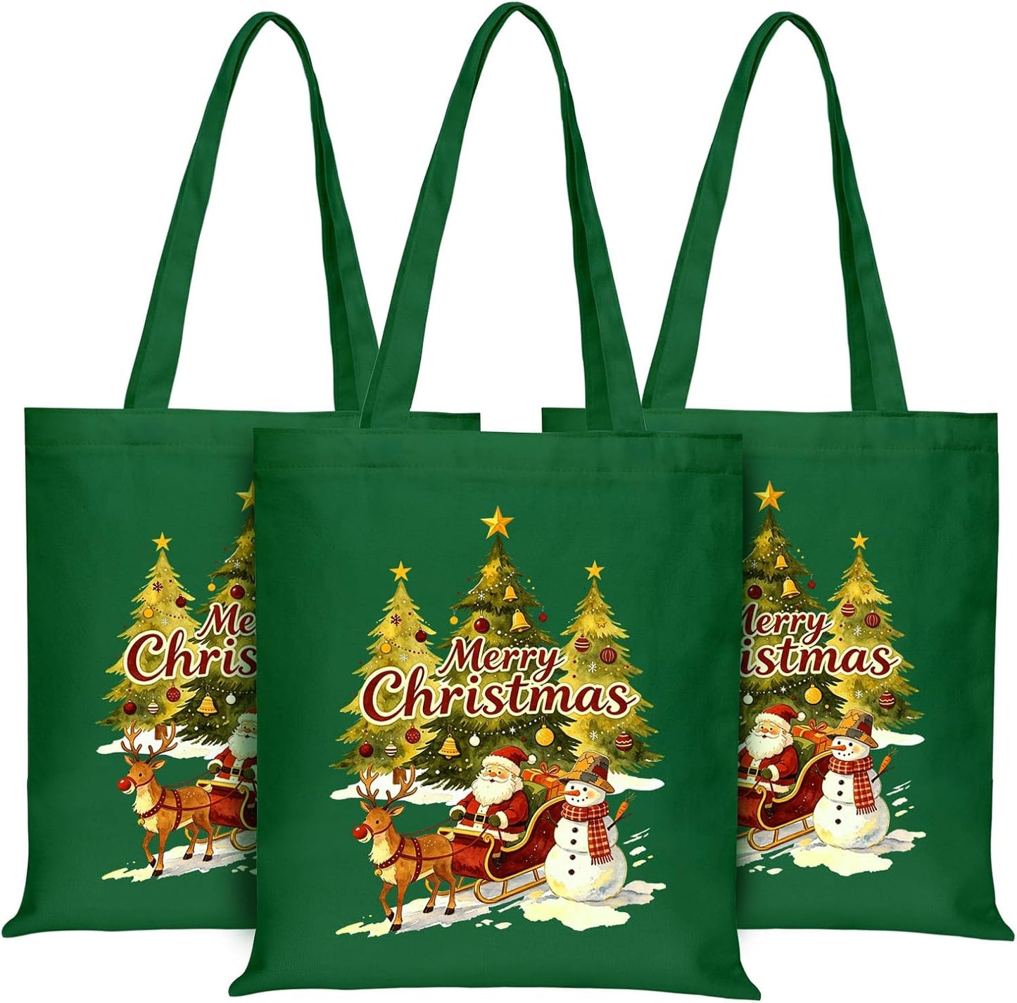 Canvas Tote Bag with Zipper for Women, Halloween Trick or Treat Bags Bulk | 13.8" x 15.3" Fashionable Two-Tone Cotton Tote Bag for Crafts, DIY Your Creative Designs