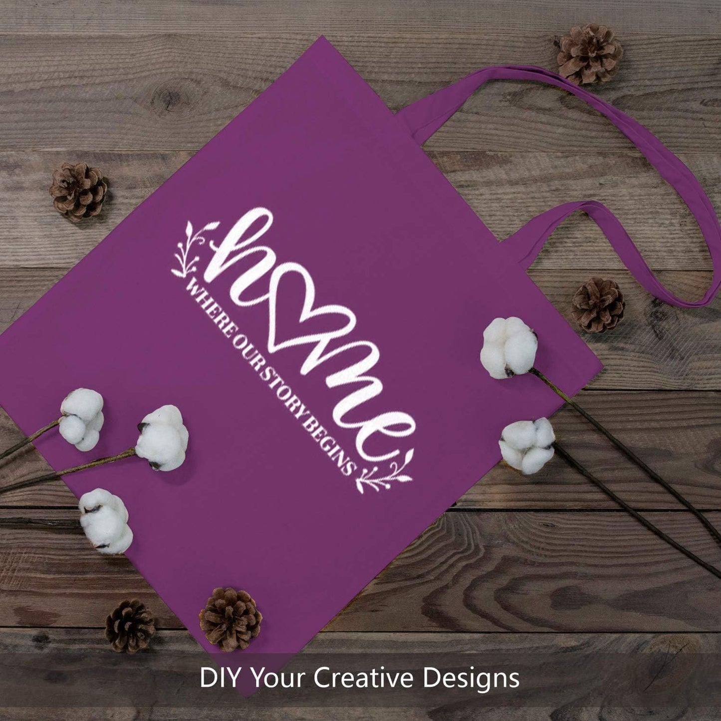 TOPDesign 3 | 6 | 12 | 24 | 48 | 192 Pack Economical Cotton Tote Bags, Lightweight Medium Reusable Grocery Shopping Cloth Bags, Suitable for DIY, Advertising, Promotion, Gift, Activity (3-Pack)