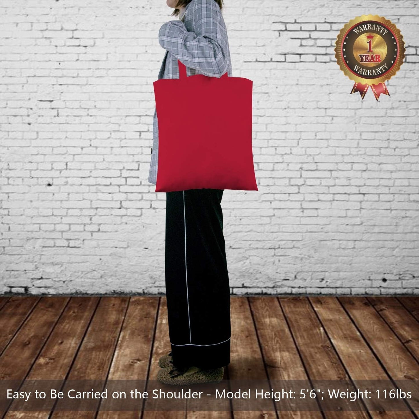 TOPDesign 3 | 6 | 12 | 24 | 48 | 192 Pack Economical Cotton Tote Bags, Lightweight Medium Reusable Grocery Shopping Cloth Bags, Suitable for DIY, Advertising, Promotion, Gift, Activity (3-Pack)