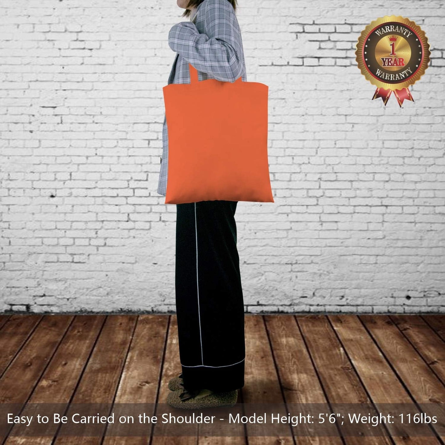 TOPDesign 3 | 6 | 12 | 24 | 48 | 192 Pack Economical Cotton Tote Bags, Lightweight Medium Reusable Grocery Shopping Cloth Bags, Suitable for DIY, Advertising, Promotion, Gift, Activity (3-Pack)